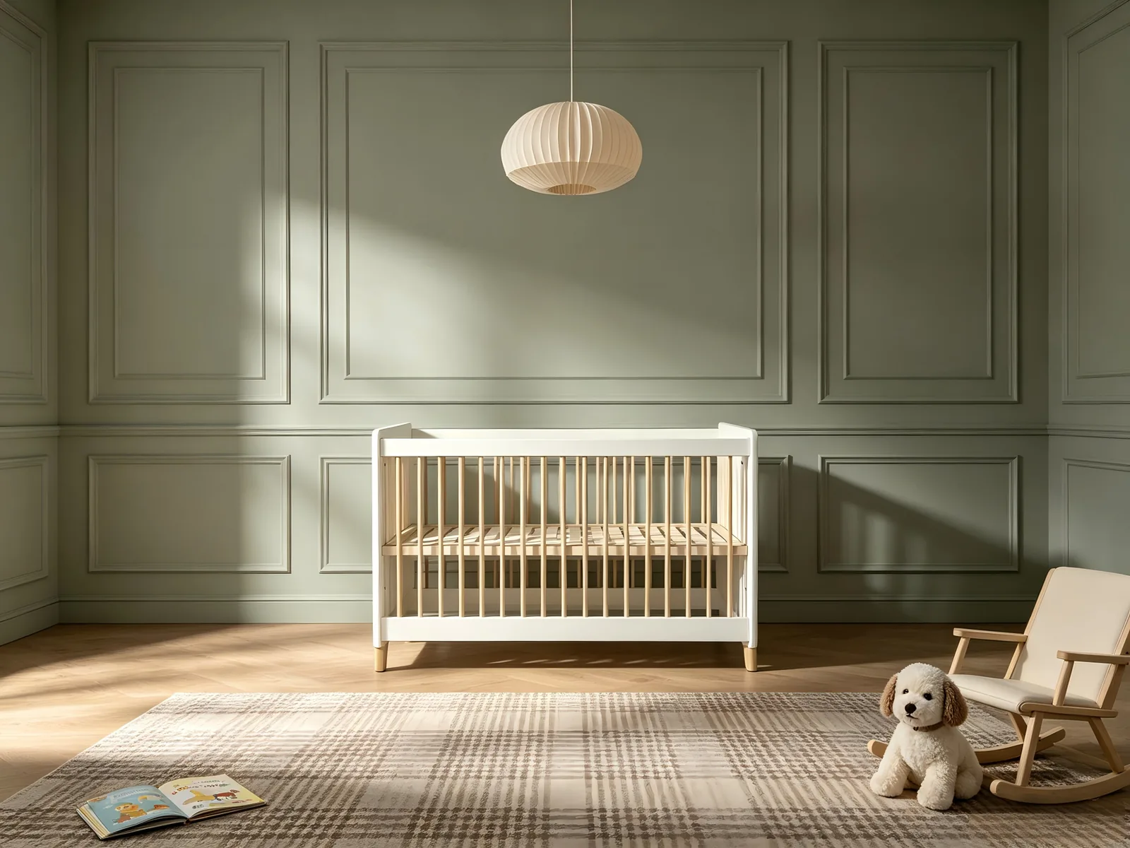 W25001 — Solid Wood Cot