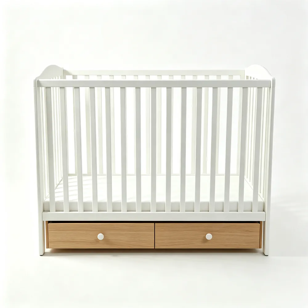 W25055 - Baby Cot W25055 baby cot — front detail
