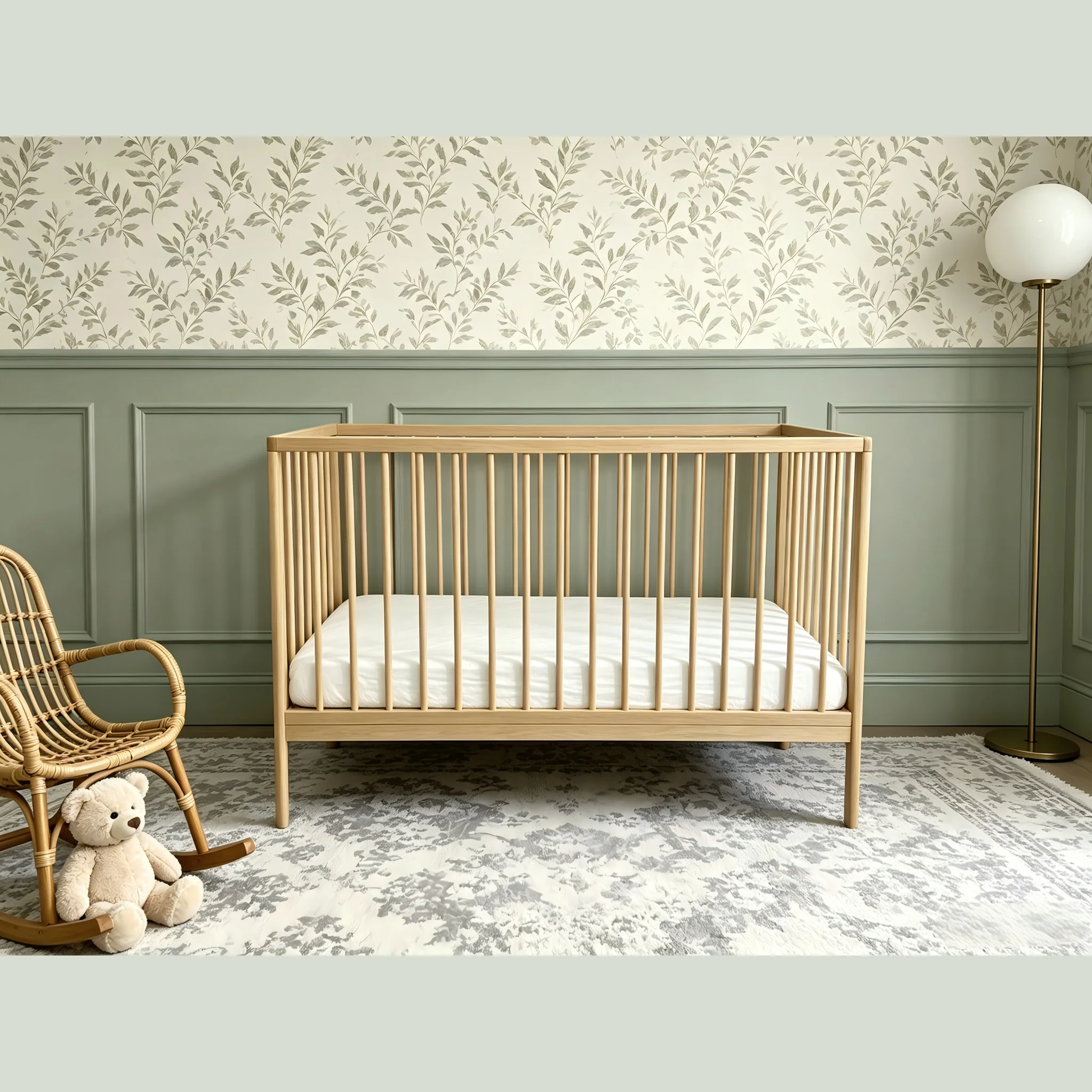 W25032 baby cot main view